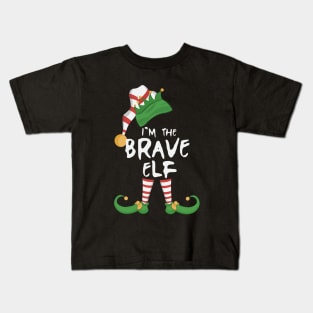 I'm The Brave Elf Kids T-Shirt